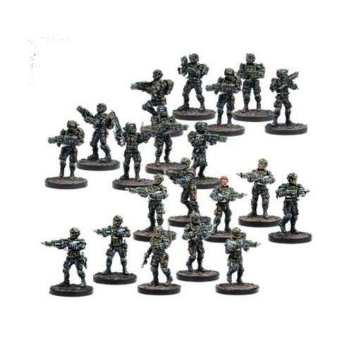 Gcps Troopers Miniatures Box Set : Target