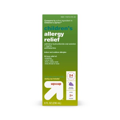 Cetirizine 1mg SF Liquid Allergy & Sinus Treatment - 8 fl oz - up & up™