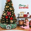 Cat Tunnel Christmas Tree Skirt Cat Tunnel Bed for Indoor Cats Play Donut Tunnel Toys S Shape for Rabbit Ferret - 2 of 4