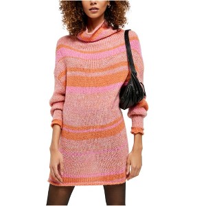 Free People Womens Striped Tunic Sweater - 1 of 1