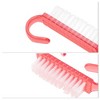 Unique Bargains Durable Transparent Nail Cleaning Brush for Cleaning Fingernails Small 5Pcs - 3 of 4