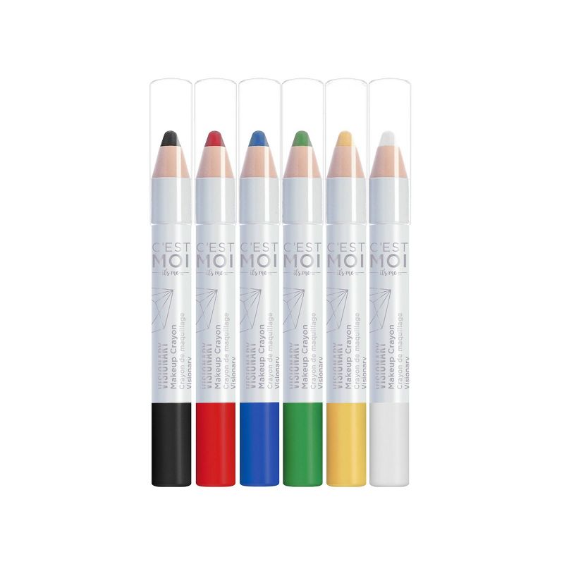 C&#39;est Moi Visual Artist Makeup Crayon Set - 6ct - 0.060z, 3 of 5