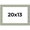 PosterPalooza | Sculpted Blue Picture Frame - UV Acrylic, Backing Board, Hanging Hardware Included - 2 of 4