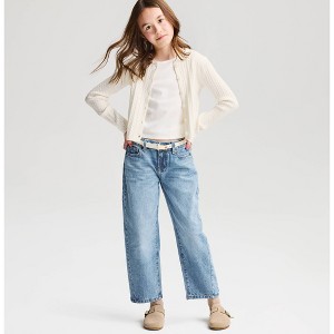 Girls' Cable Knit Cardigan Sweater - Cat & Jack™ : Target