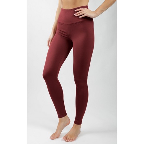 90 Degree By Reflex Interlink Faux Leather High Waist Cire Ankle Legging -  Potent Purple - Small : Target