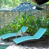 Tangkula 2-Piece Patio Adjustable Rattan Chaise Lounge Chair Folding Reclining Wicker Chair - 3 of 4