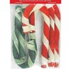 Pet Factory Munchy Christmas Candy Cane with Wrap Rawhide Dog Chew 5pk 6" - 3 of 3