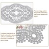 Unique Bargains Polyester Flexible Embroidery Vintage Pattern Washable Table Place Mats 2 Pcs - 3 of 4