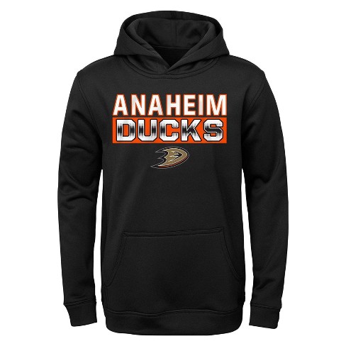 Anaheim Ducks NHL CCM Hoodie Hooded Pullover Fleece Sweatshirt Mens Size XL