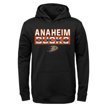 NHL Anaheim Ducks Boys' Poly Fleece Hooded Sweatshirt