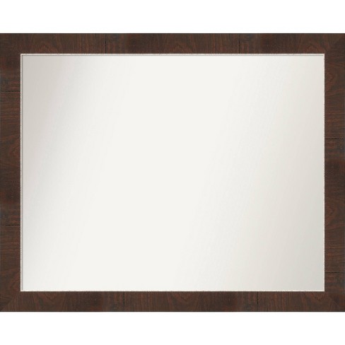 Best Choice Products 24x36in Recessed Bathroom Vanity 2-Way Wall Mirror w/ Rounded Corners, Anti-Blast Film