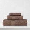 Eco-Friendly Sustainable Cotton Solid Lightweight Bathroom Set by Blue Nile Mills - 2 of 4