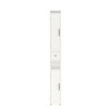 Racxily White Wood Bathroom Storage Cabinet ,2 Doors & Retro-Modern Design for Kitchen/Living Room - 2 of 4