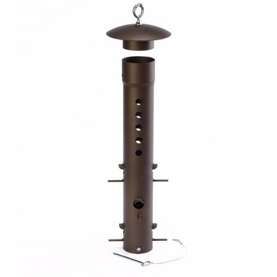 Birds Choice Bear Proof Novelty Bird Feeder 26" Brown: Weather-Resistant, 4 lb Capacity, No Assembly Required