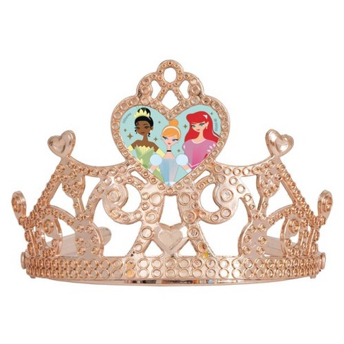 Mini Gold Paper Crowns, 4 Count