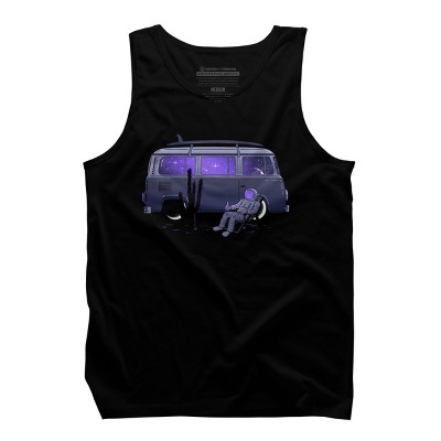 Men's Design By Humans Star Trippin' By Gammaray85 Tank Top