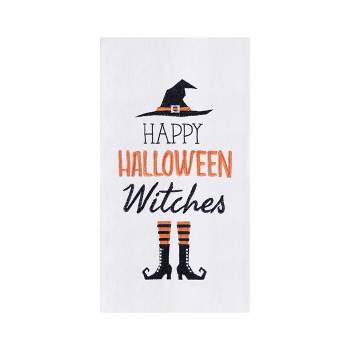 Decor Flour Kitchen Towels Wickedly Cute Halloween Cleaning Supplies Dish  Towels