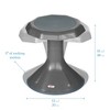 ECR4Kids ACE Active Core Engagement Wobble Stool, 15-Inch Seat Height, 1 - 2 of 4