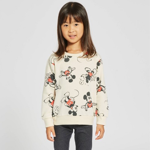 Toddler Boys' Bluey Printed Pullover Sweatshirt - Cream 5t : Target