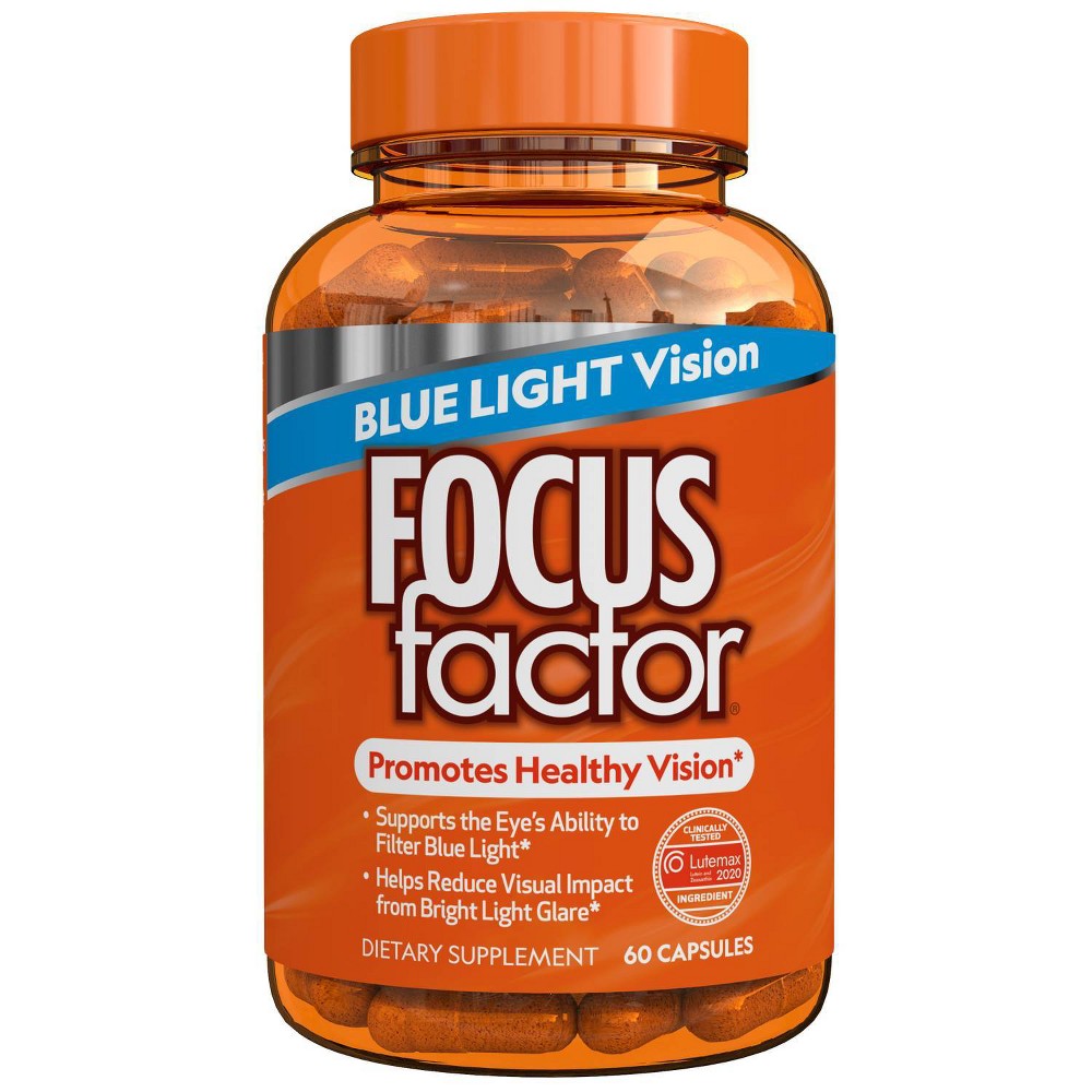 Photos - Vitamins & Minerals Focus Factor Blue Light Vision Vitamin Supplements