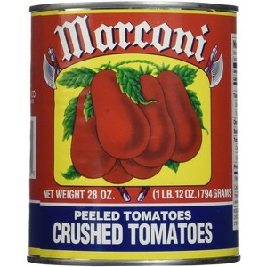 Marconi Peeled Tomatoes Crushed Tomatoes - 12 pack, 28 oz - 1 of 2
