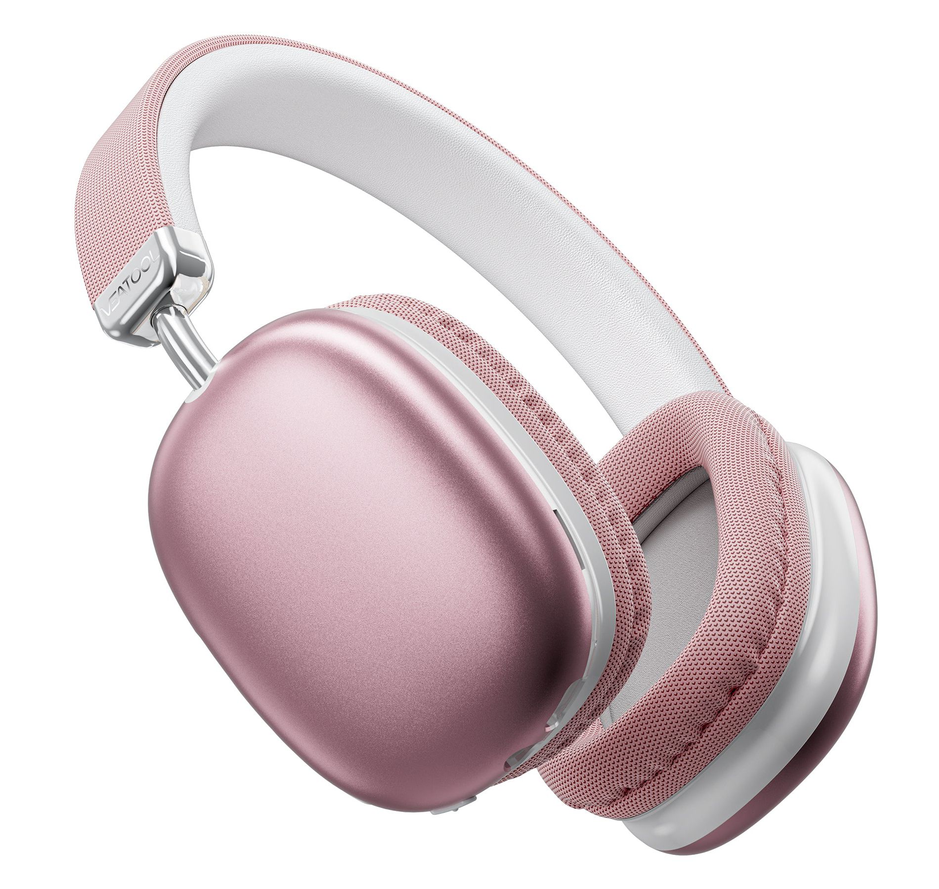 BT6.0 Wireless Over-Ear Headphones, 40H Playtime, 4-Mic ENC Noise Cancelling, Lightweight, Deep Bass, Comfort Fit for Travel & Work