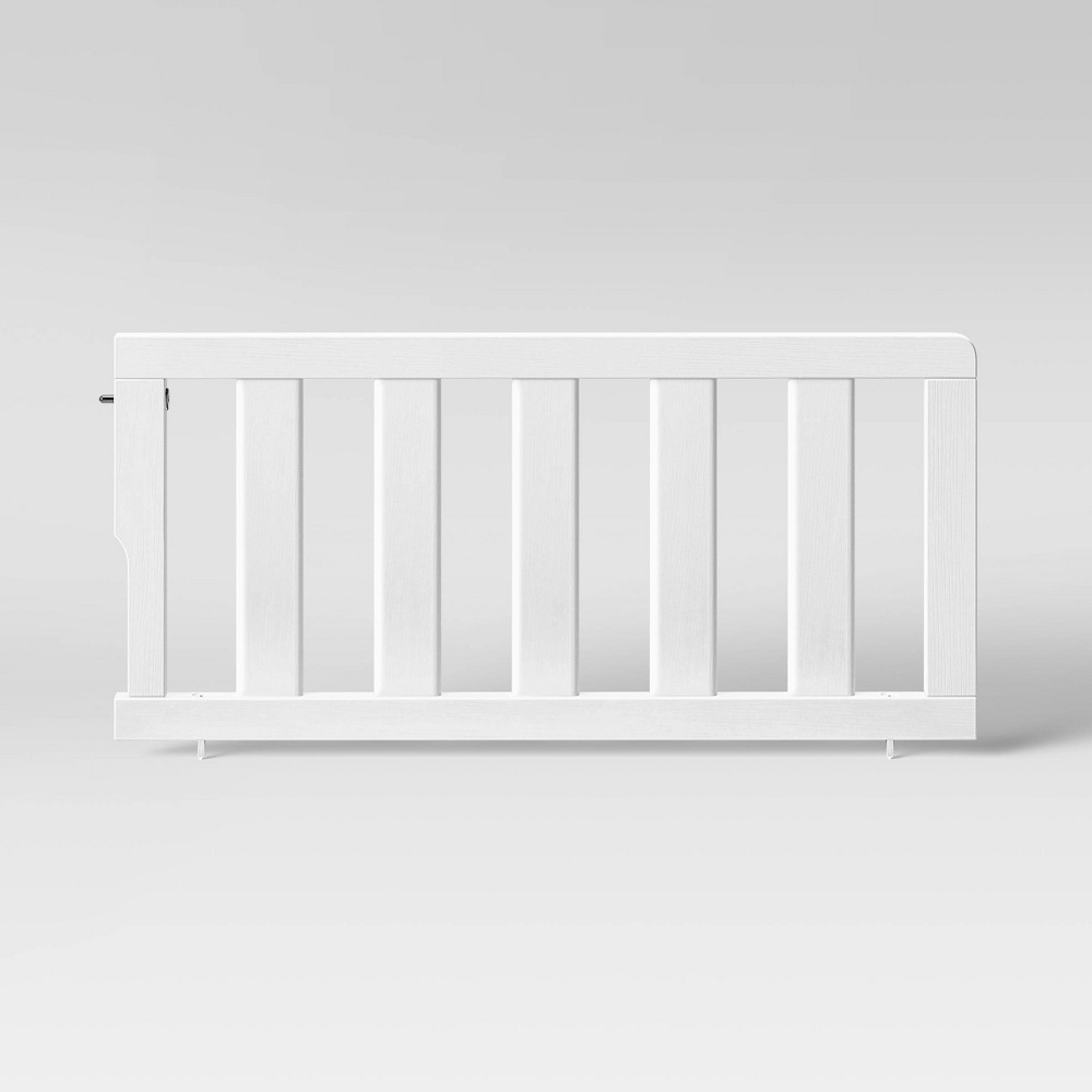 Photos - Bed Frame Delta Children Toddler Guardrail - Textured White