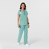Wink Nova Women's Flex-n-Reach Shoulder Panel V-Neck Scrub Top - 3 of 4