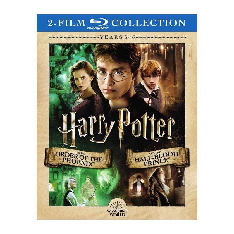 Harry Potter Double Feature: The Order of the Phoenix / The Half-Blood Prince (Blu-ray), 1 of 2