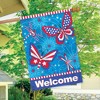 American Butterflies Patriotic House Flag 28" x 40" Briarwood Lane - 4 of 4