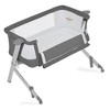 Dream On Me Skylar Bassinet & Bedside Sleeper, Adjustable Height, Mesh Sides, Plush Mattress, Wheels w/ Locks, Compact Fold & Travel Bag - 4 of 4