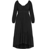 Women's Plus Size Gracie Dress - black | CITY CHIC - 3 of 4