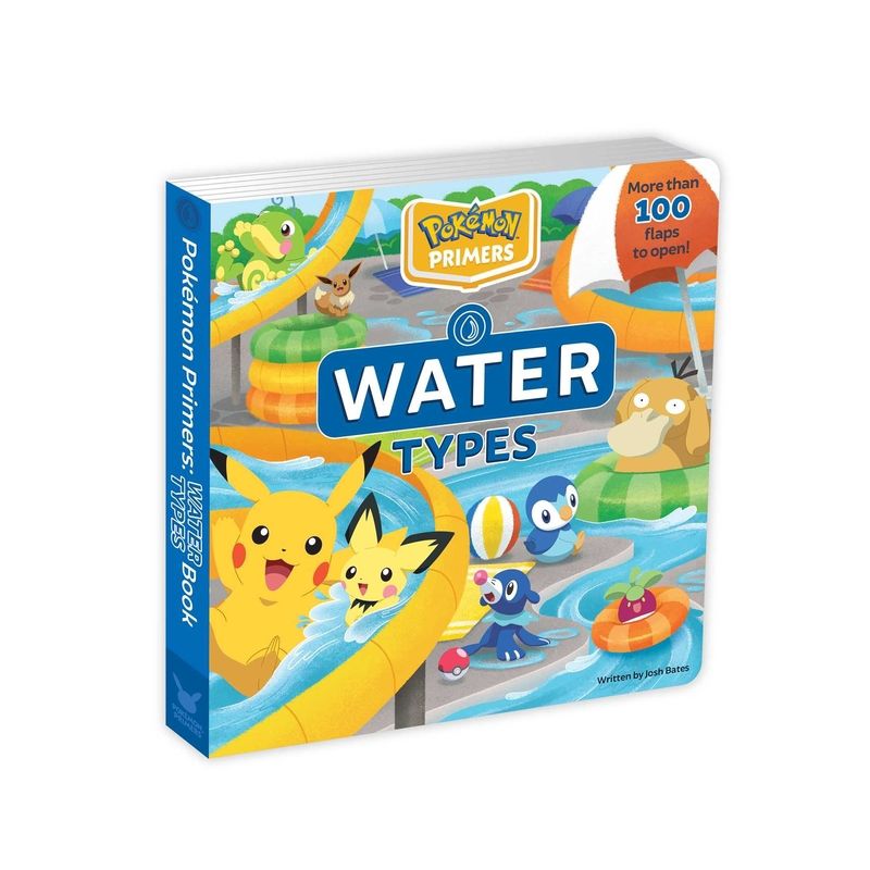 Pokémon Primers: Water Types Book - by  Josh Bates (Board Book), 1 of 2