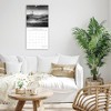 2026 Square Wall Calendar, Seascapes, 16-Month Black & White Photos Theme with 180 Reminder Stickers (12x12 In) - 2 of 4