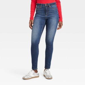Women's High-Rise Skinny Jeans - Universal Thread™ - 1 of 4