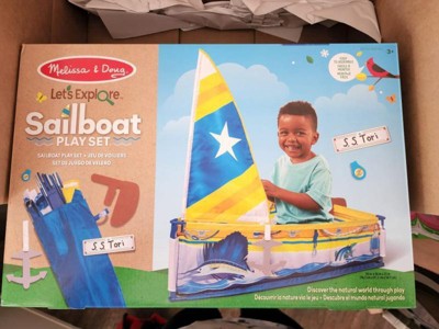 Melissa & Doug Let's Explore Sailboat Play Set : Target