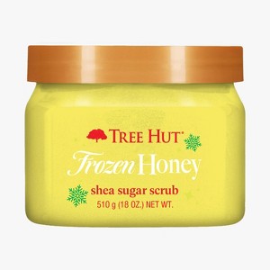 Tree Hut Sugar Body Scrub - Frozen Honey Shea - 18oz - 1 of 4