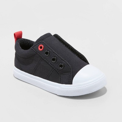 Toddler Corey Slip-On Sneakers - Cat & Jack™ Black 4T
