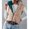 Women's Reversible Puffer Vest - trend:notes - 2 of 2