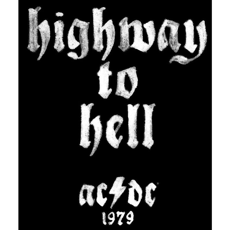 AC/DC Highway To Hell Men's Black Short-Sleeve T-shirt, 2 of 4