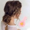 Unique Bargains Women's Cute Rainbow Duck Hair Clips Pink Yellow White 10 Pcs - 2 of 3