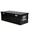 30 inch heavy-duty aluminum tool vehicle bottom box, 5-bar pedal type storage box, used for pickup trucks with lock keys - 2 of 4