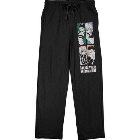 Hunter X Hunter Character Squares Men s Black Pajama Pants xl Target