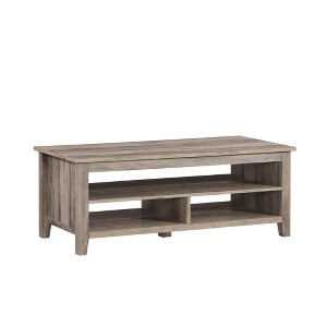 Okak Modern Hairpin-Leg Coffee Table with Storage Minimalist Design, Ready-to-Assemble - 1 of 4