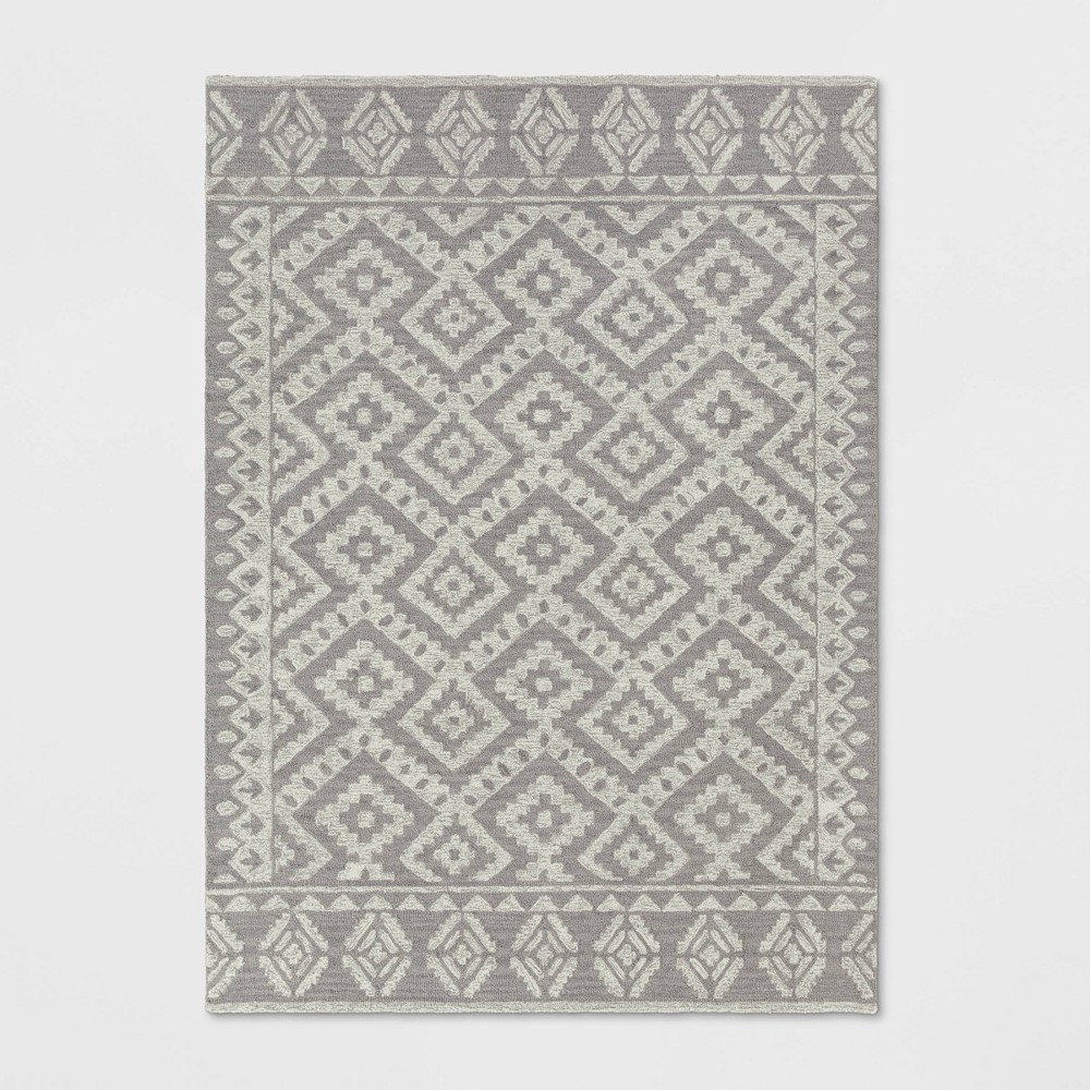 5'X7' Jacamar Tribal Design Tufted Area Rug Neutral - Opalhouse was $179.99 now $89.99 (50.0% off)