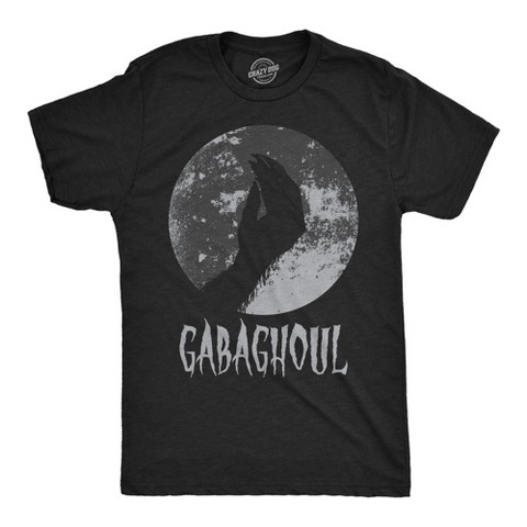 Мужские футболки Crazy Dog T-Shirts, Inc. Mens Funny T Shirts Gabaghoul Sarcastic Halloween Graphic Novelty Tee for Men - Crazy Dog Men's T Shirt For Halloween Season Black XXL