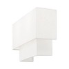 Livex Lighting Claremont 2 - Light Wall Light in  Brushed Nickel - 4 of 4