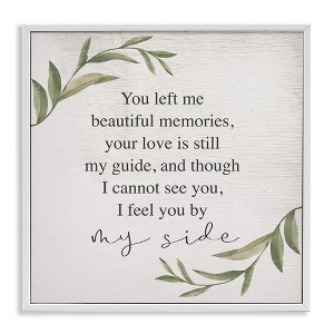 Stupell Industries Grieving Inspirational Heartfelt Phrase, 24" x 24" - 1 of 4