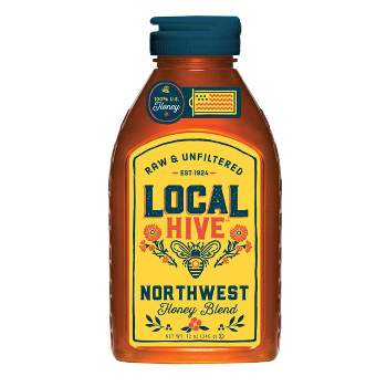 Local Hive Northwest Raw & Unfiltered Honey -12oz