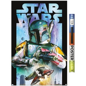 Trends International Star Wars: Saga - Boba Fett - Collage Unframed Wall Poster Prints - 1 of 4